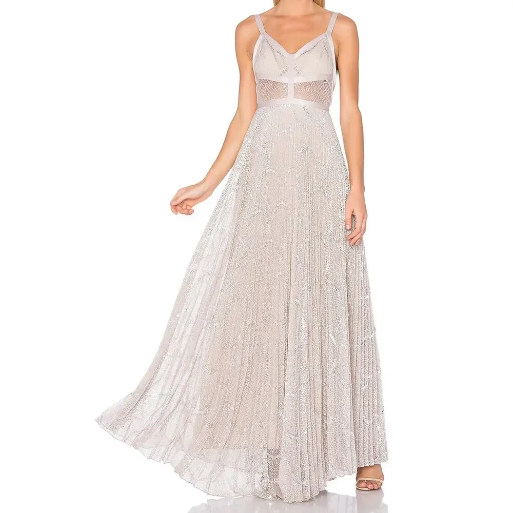 Alexis Isabella Gown Silver - Picture 10 of 10